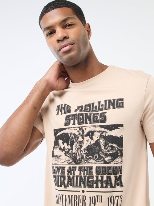 T-shirt stampata 'The Rolling Stones' - Kiabi