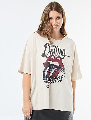 T-shirt stampata 'The Rolling Stones'