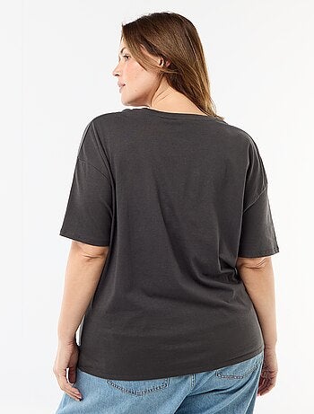 T-shirt stampata 'The Rolling Stones' maniche corte