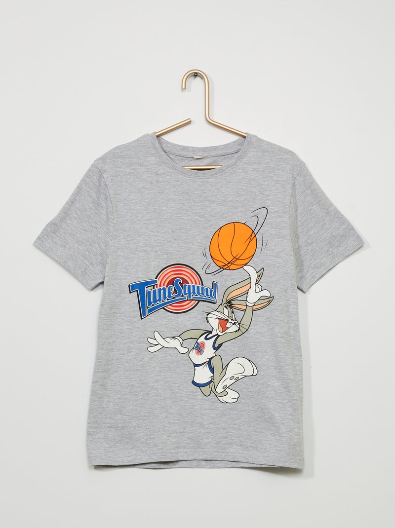 T-shirt stampata 'Tune Squad' grigio - Kiabi