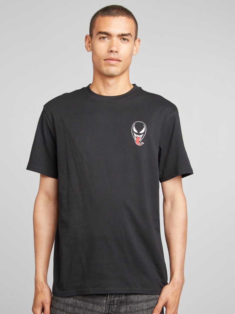 T-shirt stampata 'Venom' NERO - Kiabi