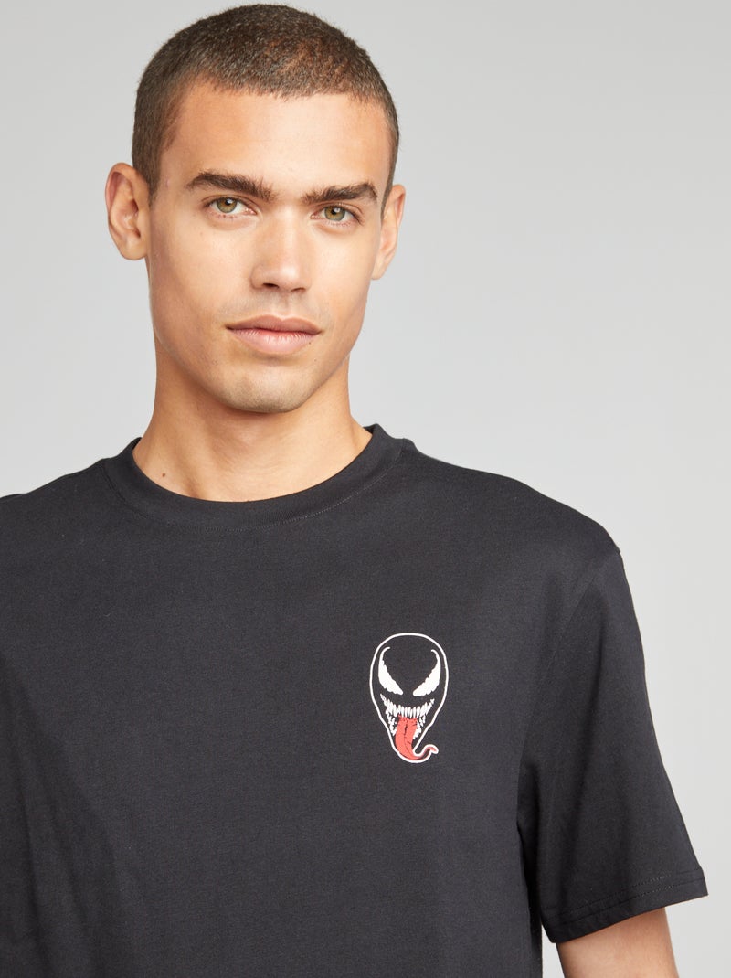 T-shirt stampata 'Venom' NERO - Kiabi