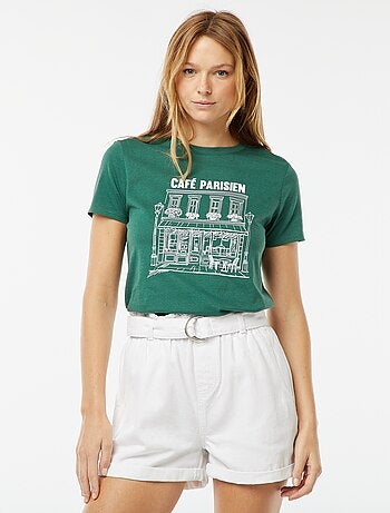 T-shirt stampata