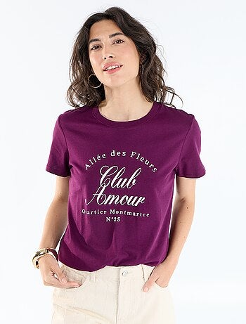 T-shirt stampata