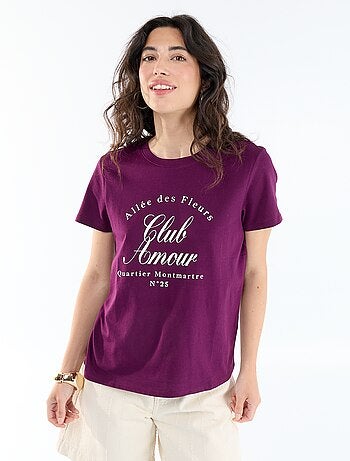 T-shirt stampata