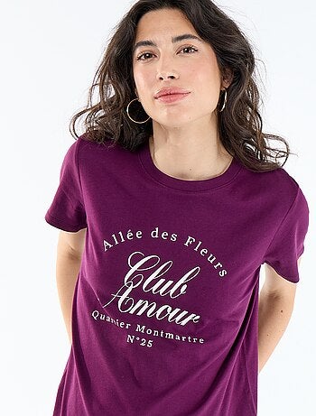 T-shirt stampata