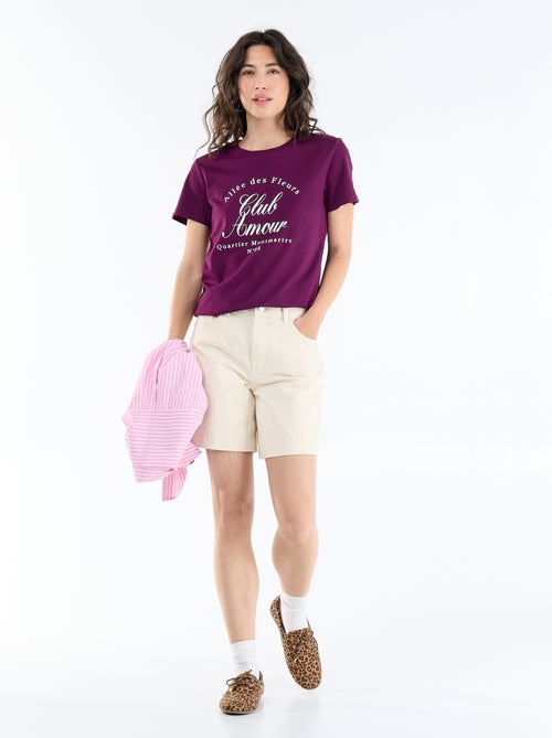 T-shirt stampata - Kiabi T-shirt stampata - Kiabi