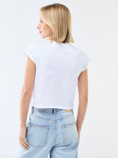 T-shirt stampata 'Yale' - Kiabi
