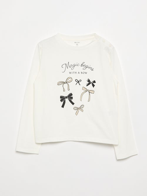 T-shirt stampato - collezione facile da indossare - Kiabi