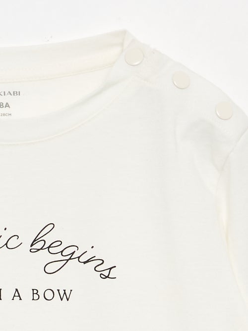 T-shirt stampato - collezione facile da indossare - Kiabi