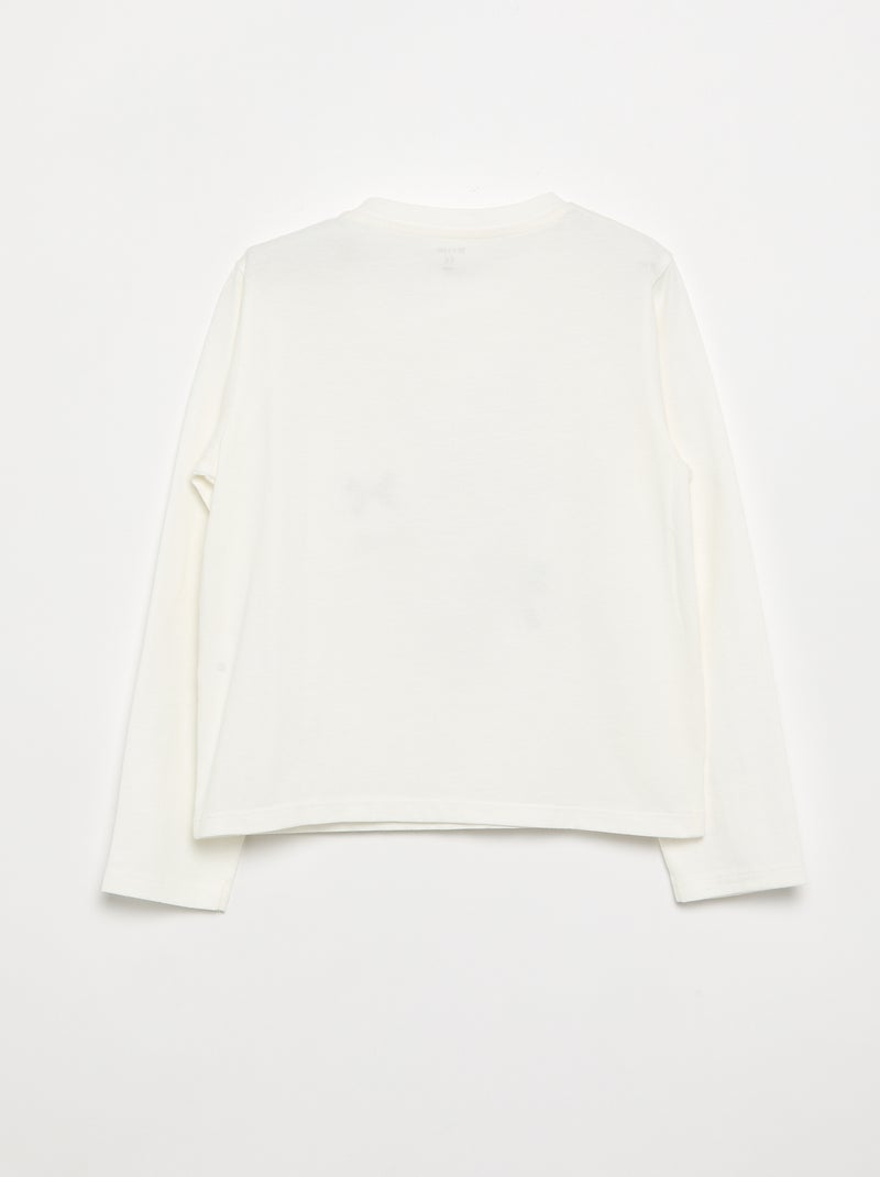 T-shirt stampato - collezione facile da indossare Bianco - Kiabi