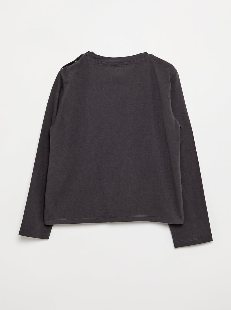 T-shirt stampato - collezione facile da indossare Grigio - Kiabi