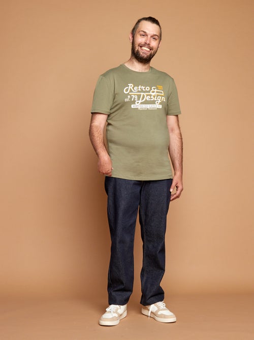 T-shirt stampato - collezione facile da indossare - Kiabi