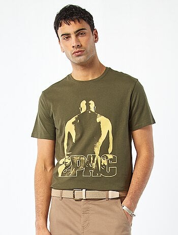T-shirt stampato '2Pac'