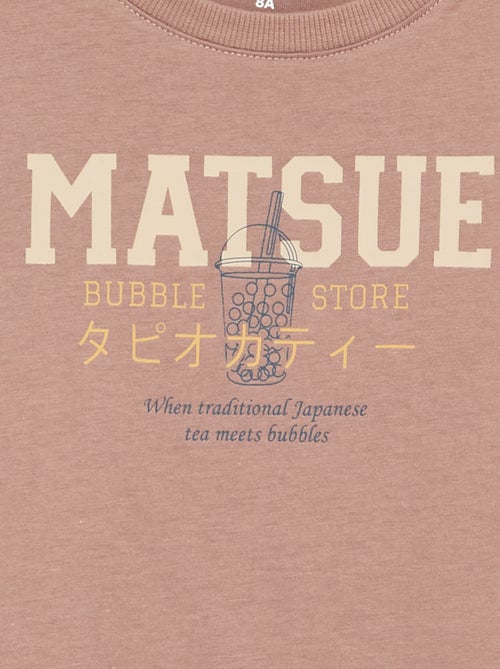 T-shirt stampato a maniche lunghe - Kiabi