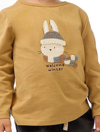 T-shirt stampato animato