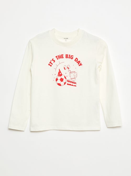 T-shirt stampato compleanno - Kiabi