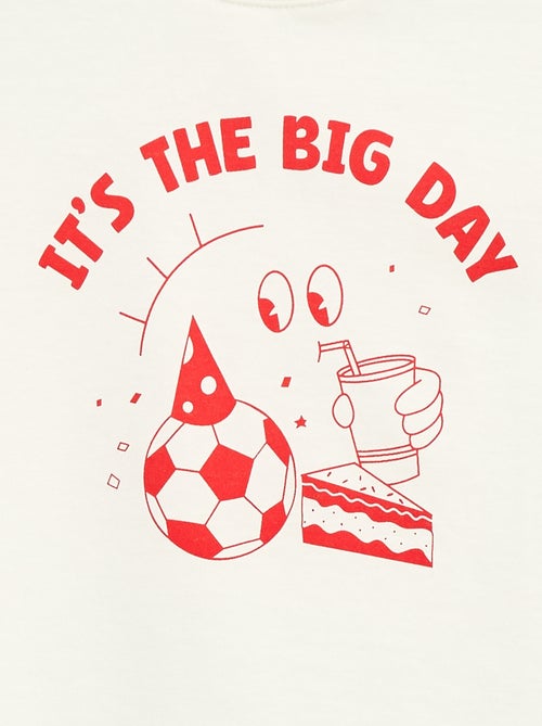 T-shirt stampato compleanno - Kiabi