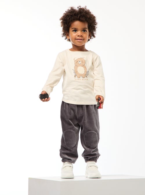 T-shirt stampato con disegni animati - Kiabi