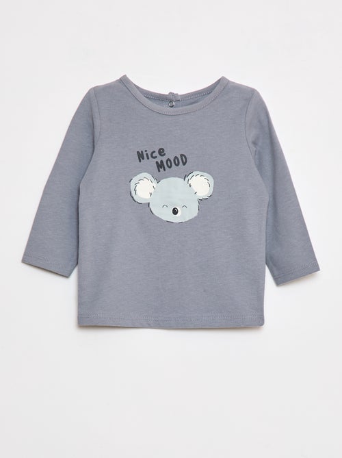 T-shirt stampato dino - Kiabi