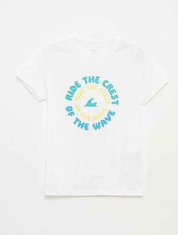 T-shirt stampato fantasia