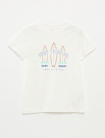 T-shirt stampato fantasia