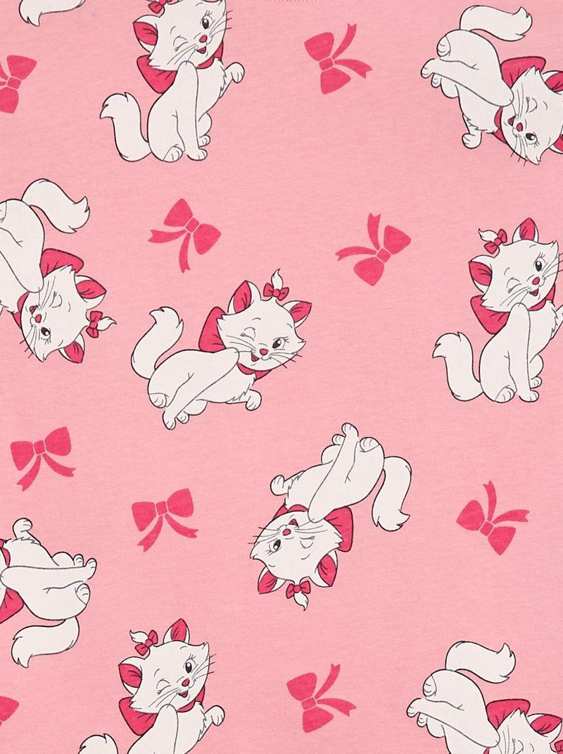T-shirt stampato fantasia 'Marie' 'Disney' Rosa - Kiabi