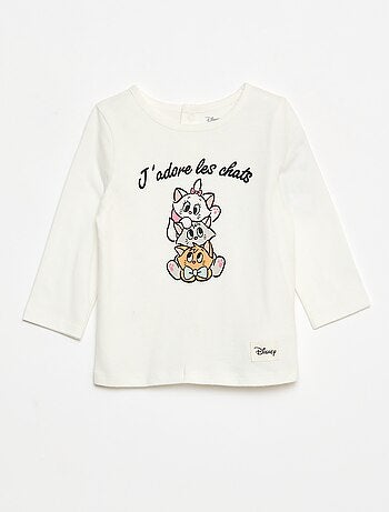 T-shirt stampato 'Gli Aristogatti' 'Disney'