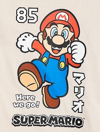 T-shirt stampato 'Mario'