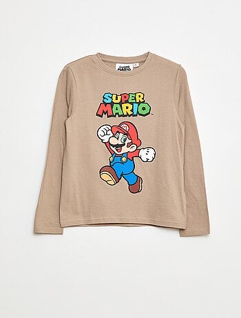 T-shirt stampato 'Mario'