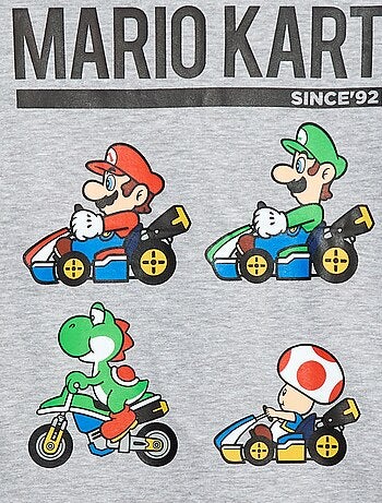 T-shirt stampato 'Mario'