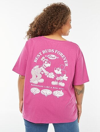T-shirt stampato 'Mickey' e 'Pluto'