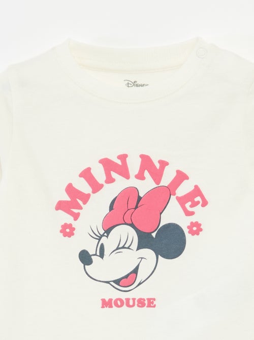 T-shirt stampato 'Minnie' a maniche lunghe - Kiabi