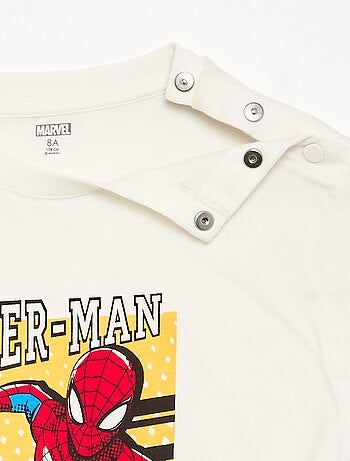 T-shirt stampato 'Spiderman' - collezione facile da indossare