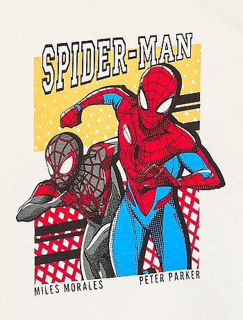 T-shirt stampato 'Spiderman' - collezione facile da indossare
