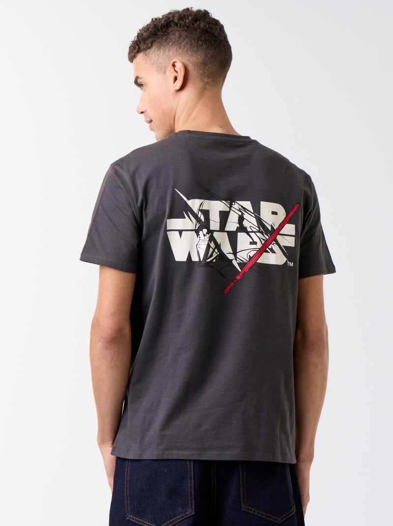 T-shirt \'Star Wars\' con stampa fronte/retro Nero - Kiabi