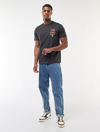 T-shirt 'Star Wars' 'Darth Vader' a maniche corte