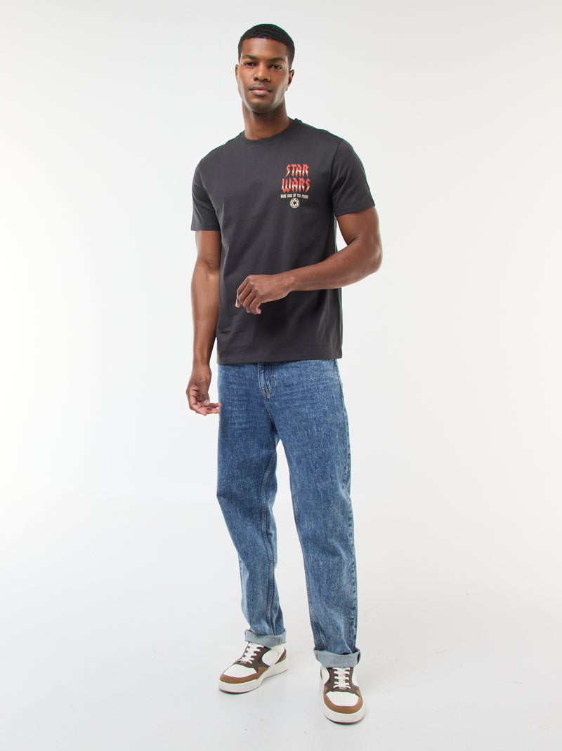 T-shirt 'Star Wars' 'Darth Vader' a maniche corte Nero - Kiabi