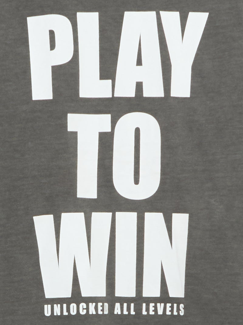 T-shirt stile basket Grigio - Kiabi