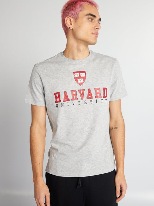 T-shirt 'stile college Harvard' - Kiabi