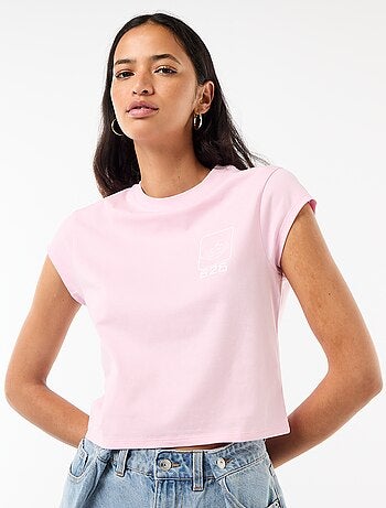 T-shirt 'Stitch' cropped 'Disney'
