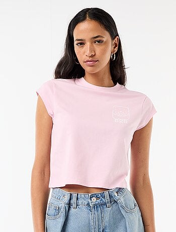 T-shirt 'Stitch' cropped 'Disney'