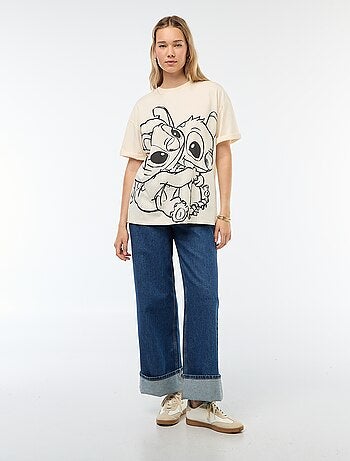 T-shirt 'Stitch' 'Disney' a maniche corte