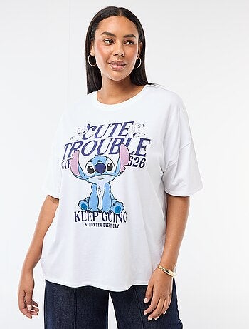 T-shirt 'Stitch' 'Disney' a maniche corte