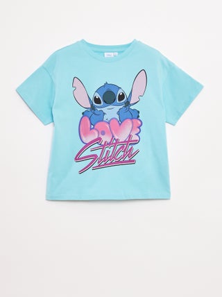 T-shirt 'Stitch' 'Disney' a maniche corte