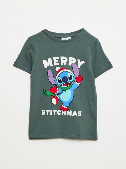 T-shirt 'Stitch' 'Disney' a maniche corte 'Natale' - Kiabi