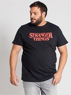Taglie forti Uomo - T-shirt 'Stranger Things' - Kiabi