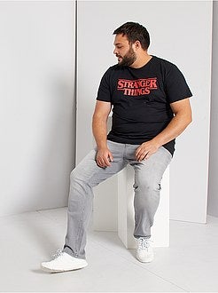 Taglie forti Uomo - T-shirt 'Stranger Things' - Kiabi