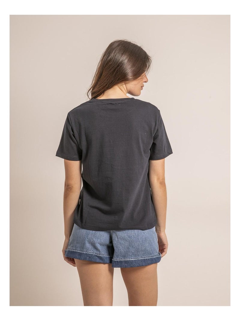 T shirt strass FERDI Blu marino - Kiabi