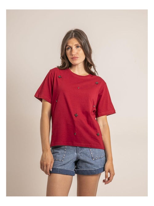 T shirt strass FERDI - Kiabi